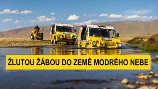 Žlutou žábou do země modrého nebe